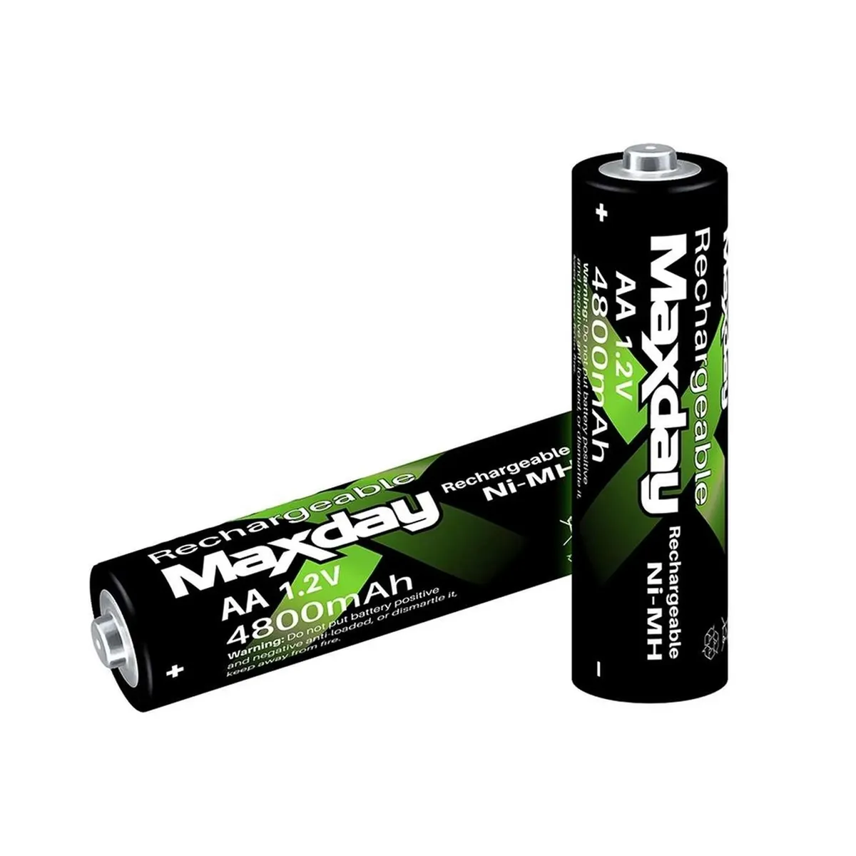 GENERICO - 2 Pilas Recargables Aa Pila Aa 2 Pilas 4800mah Recargables