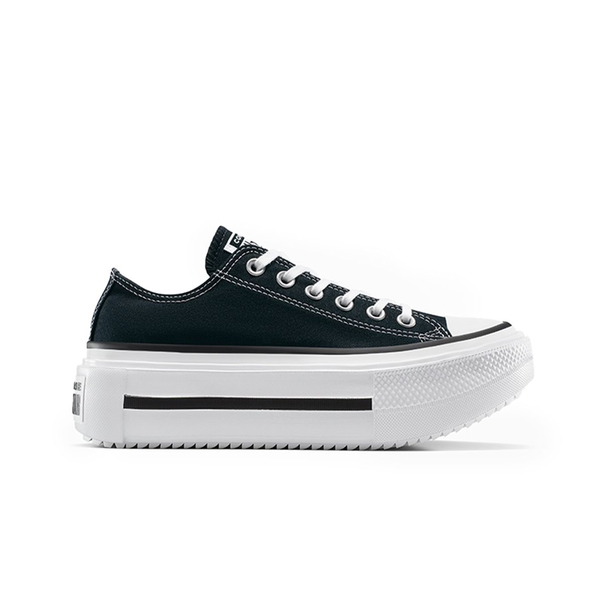 CONVERSE - Zapatillas Urbanas Mujer Converse Double Stack Negro