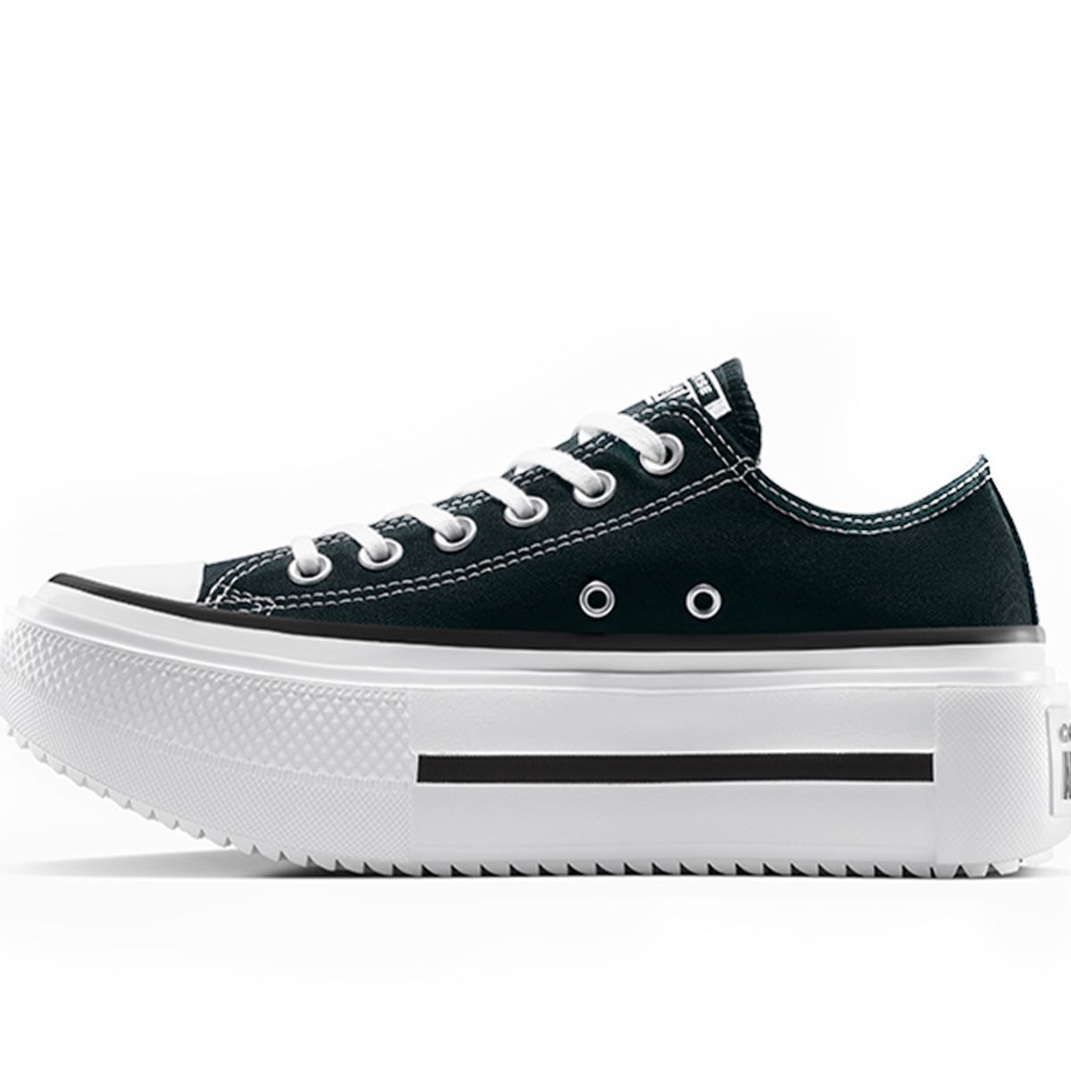 CONVERSE - Zapatillas Urbanas Mujer Converse Double Stack Negro