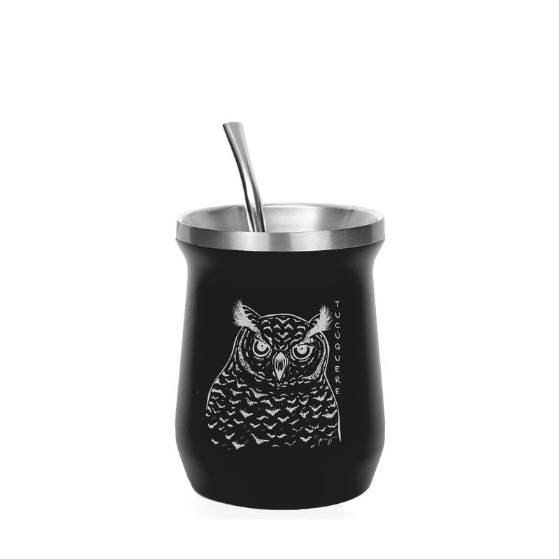 ATAKAMA OUTDOOR - Mate Inoxidable Atakama Outdoor - 160 ml - Incluye Bombilla