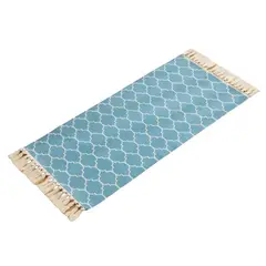GENERICO - Bajada De cama Kelim Pasillera 130x60cm Tejidas Estampadas