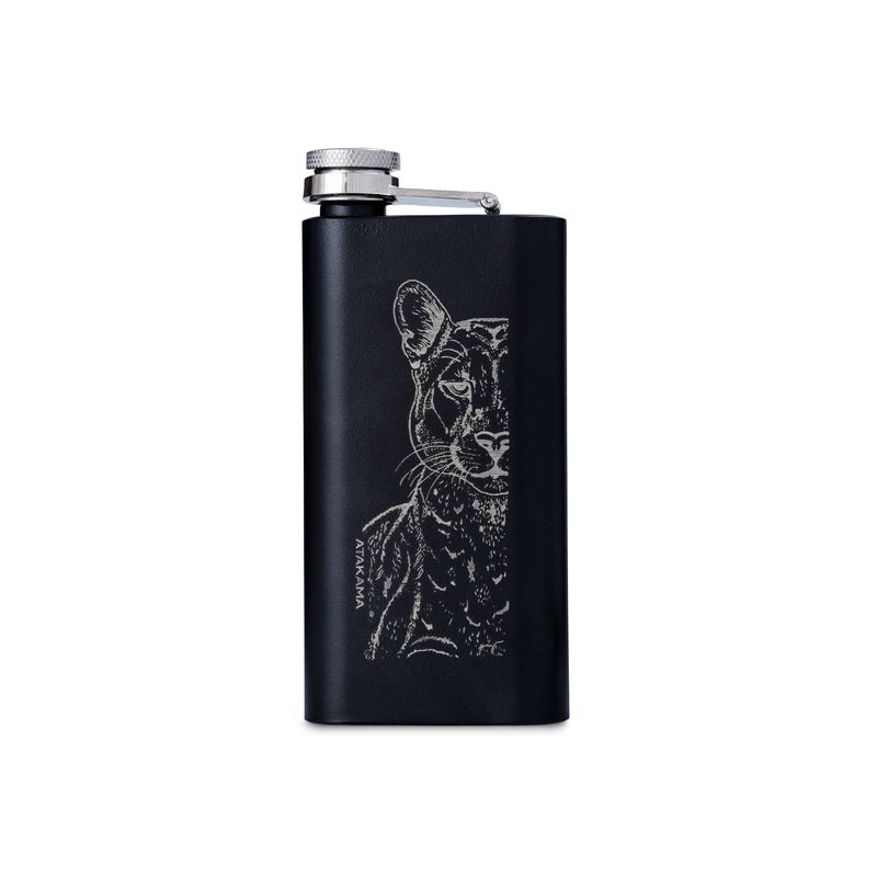 ATAKAMA OUTDOOR - Petaca 150 Ml Negro Puma Atakama Outdoor