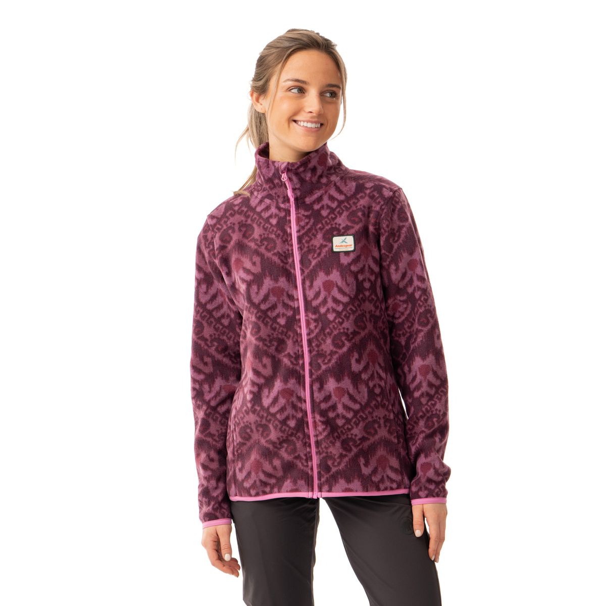 ANDESGEAR - Polar Mujer Pullao Rosado Andesgear