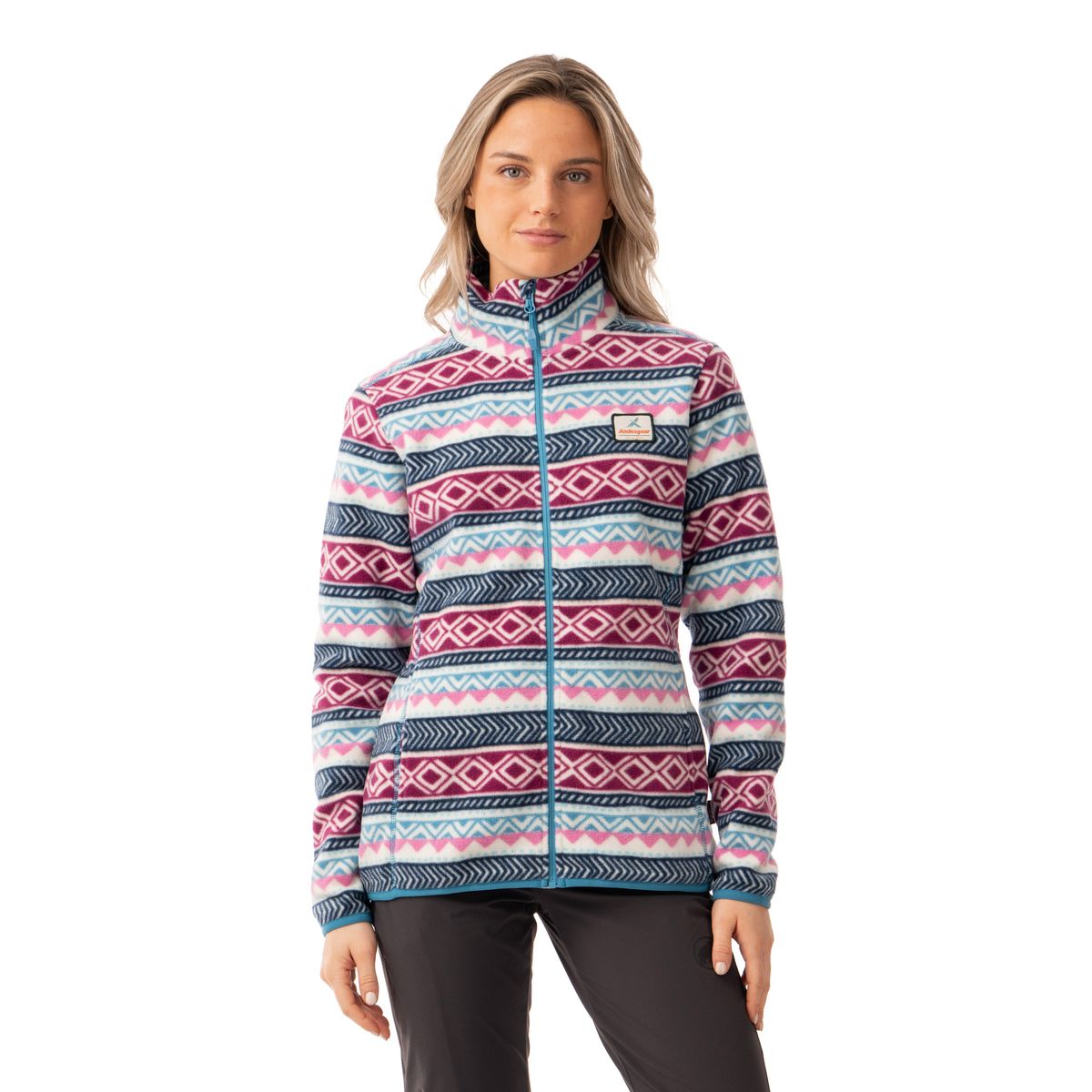 ANDESGEAR - Polar Mujer Pullao Azul Andesgear