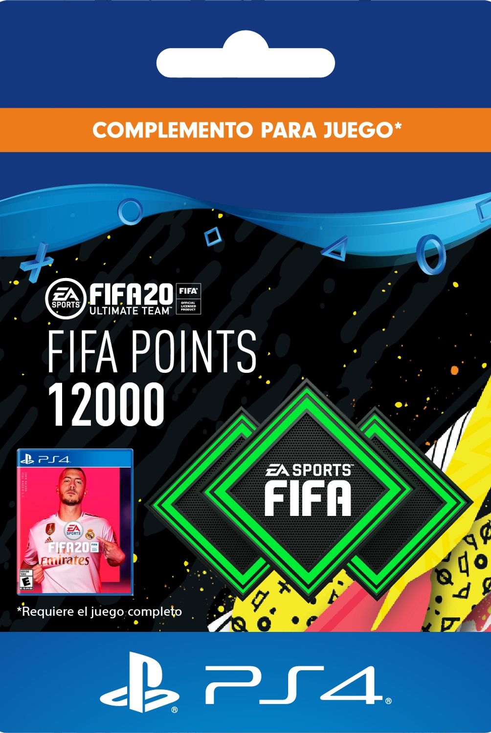 SONY - FIFA 20 Ult Team Points - 12000 Código Digital