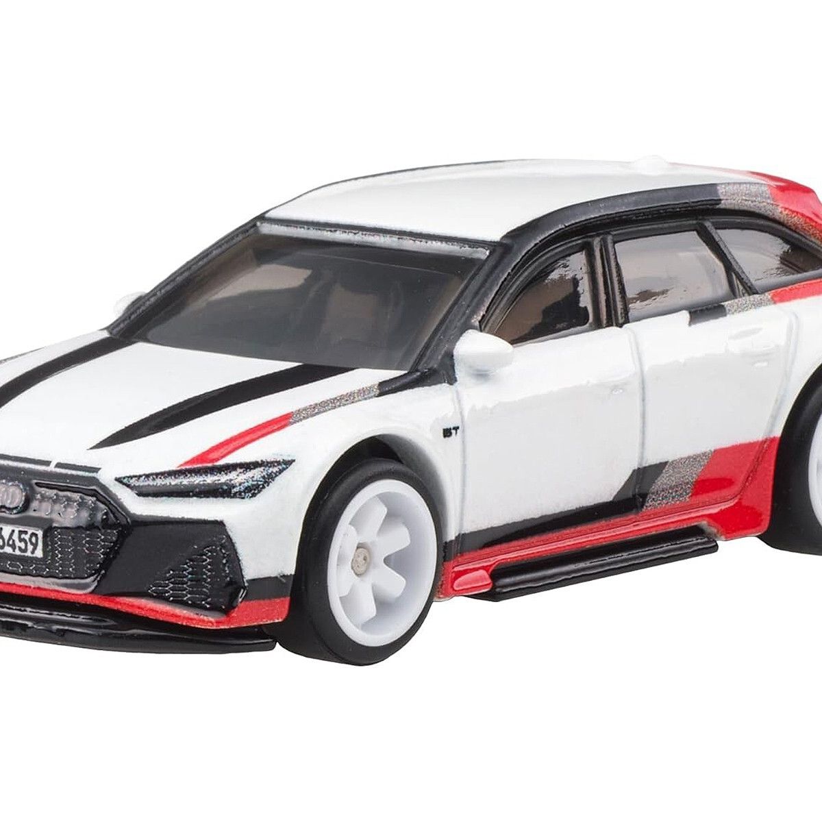 HOT WHEELS - Hot Wheels Premium Fast Wagon Audi Rs 6 Avant 1/5 Blanco