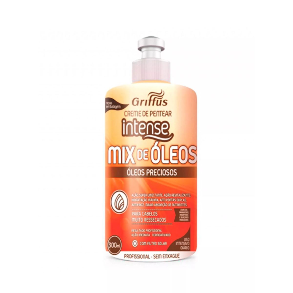 GRIFFUS - CREMA PARA PEINAR MIX DE OLEOS 300ML GRIFFUS