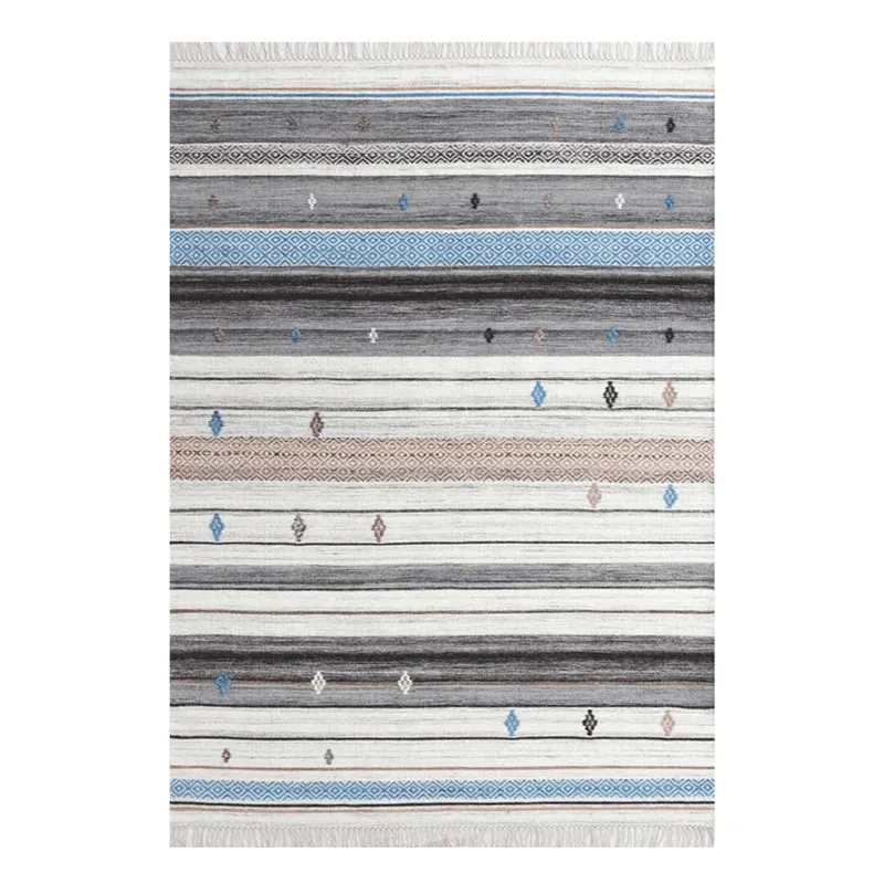 BAZHARS - Alfombra 140X200 cm Kilim Ansa Nk 244 Bazhars