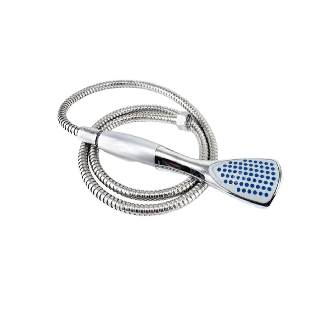 GENERICO - Juego De Ducha Triangular Manguera Flexible 1,5 Mts Soporte