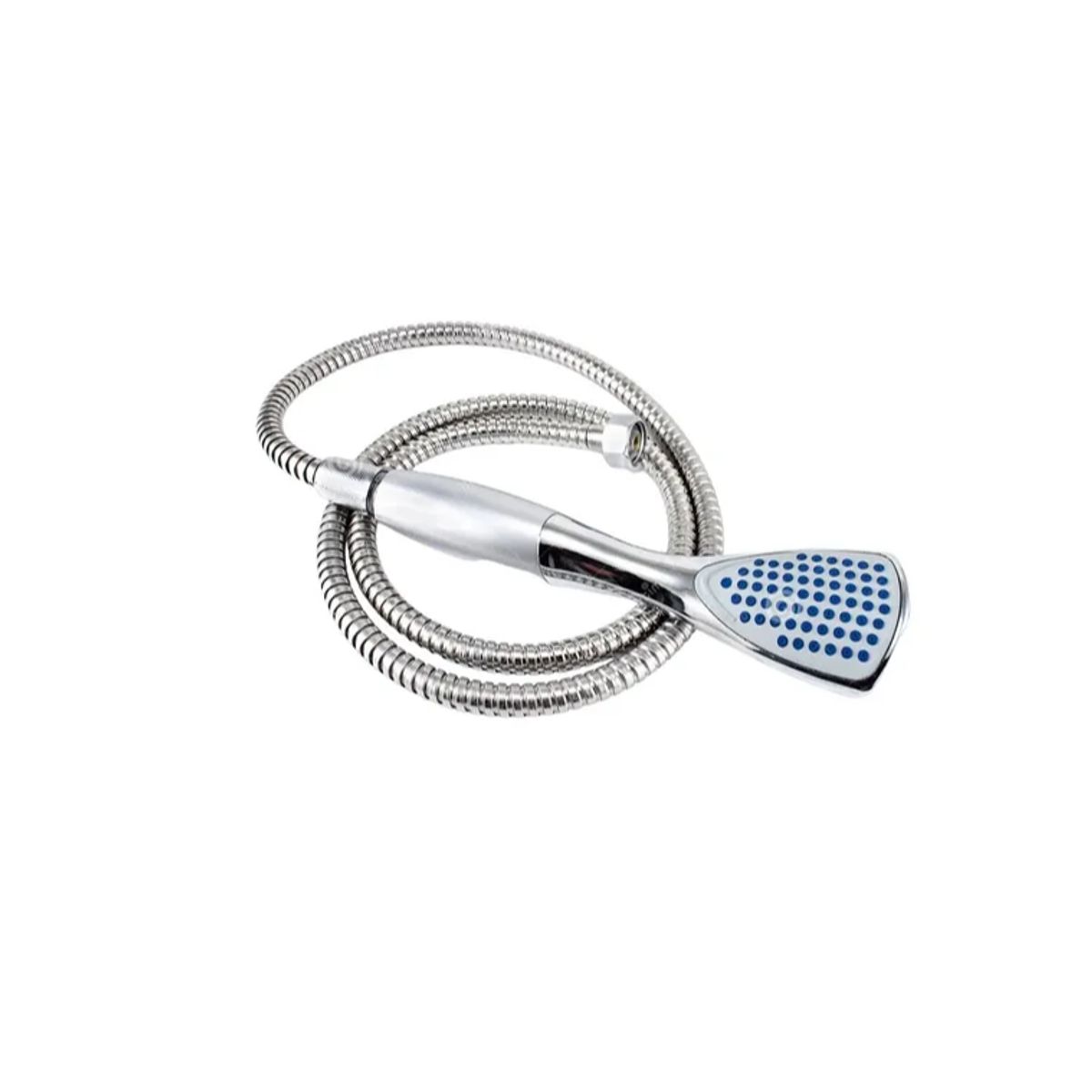 GENERICO - Juego De Ducha Triangular Manguera Flexible 1,5 Mts Soporte