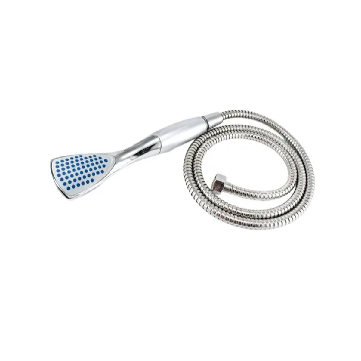 GENERICO - Juego De Ducha Triangular Manguera Flexible 1,5 Mts Soporte