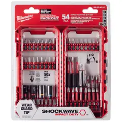 MILWAUKEE - Set Puntas Impacto Shockwave 54 Pzas 48-32-4010