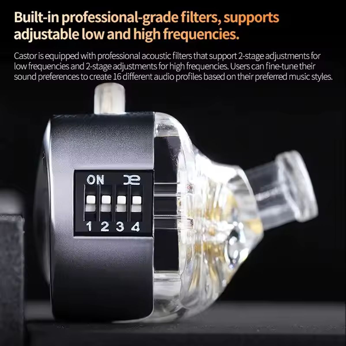 KZ - Audífonos In-ear KZ Castor Con Micrófono