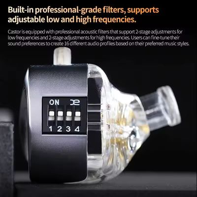 Imagen 2 del producto Audífonos In-ear Castor Con Micrófono Plateado