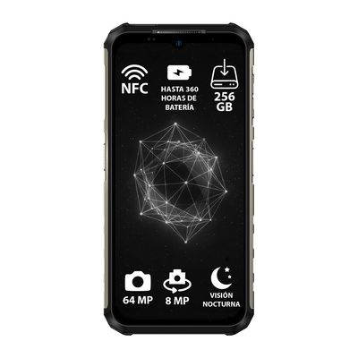 Ulefone Celular Smartphone Armor 22, 4G, 256 Gb, 64 Mp, Dual