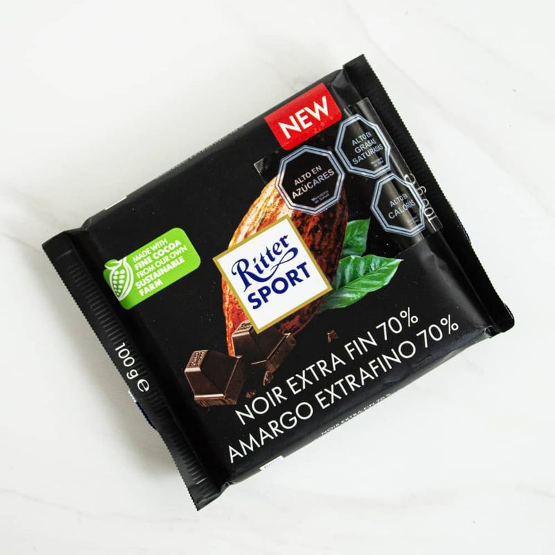 GENERICO - Chocolate Amargo 70% Ritter Sport 100 grs