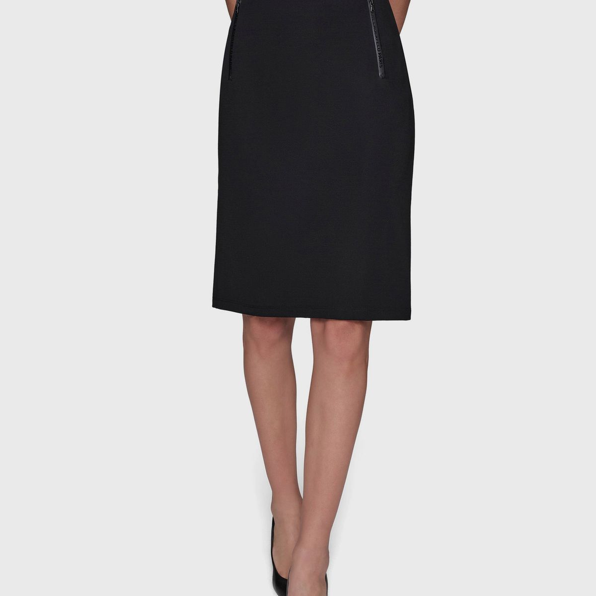 KARL LAGERFELD - Falda tubo midi