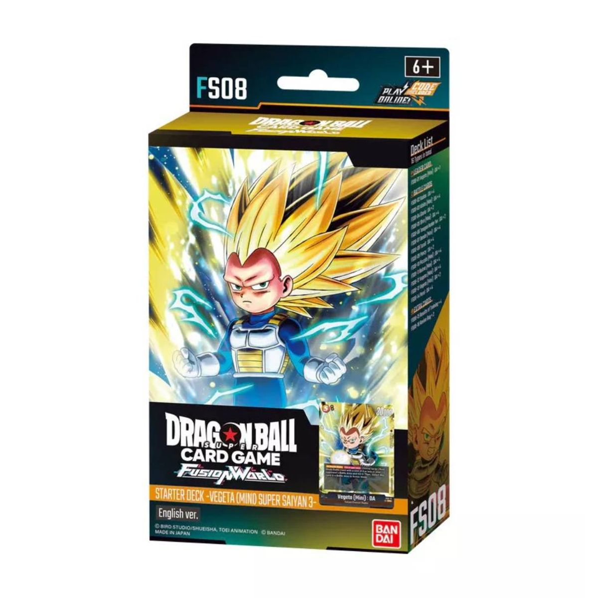 BANDAI - Dragon Ball Super TCG: Fusion World, Starter Deck FS08
