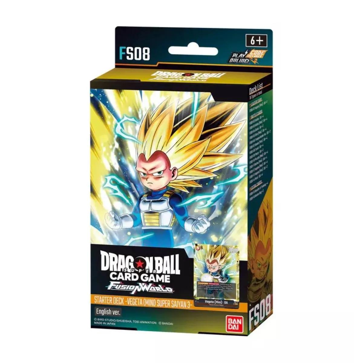 BANDAI - Dragon Ball Super TCG: Fusion World, Starter Deck FS08