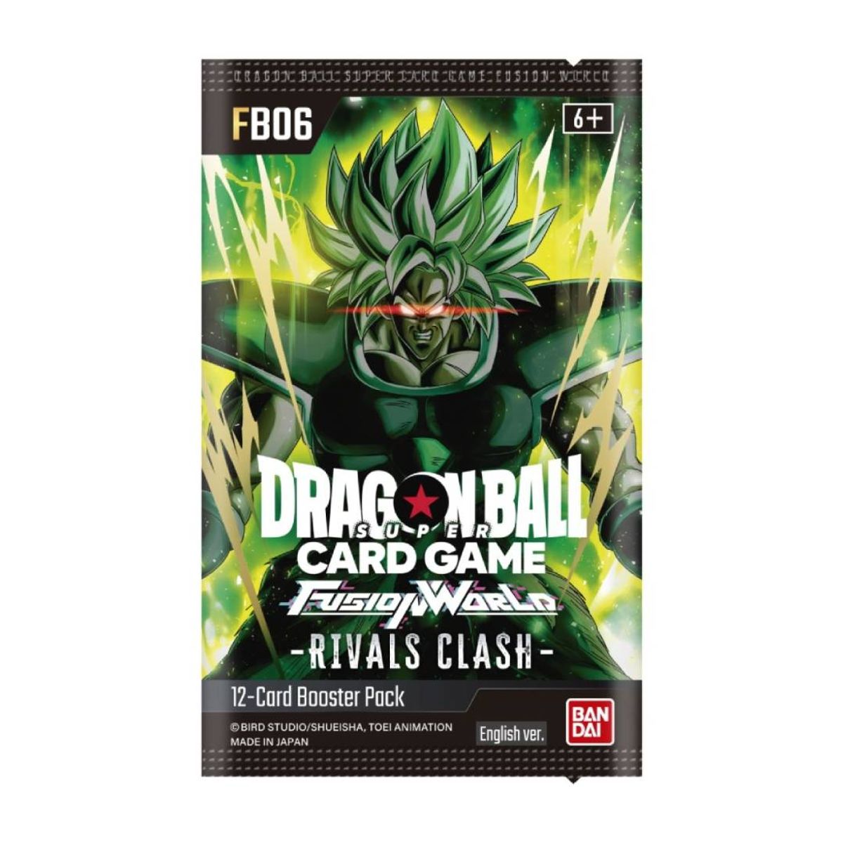 BANDAI - Dragon Ball Super Fusion World FB06 Booster Box Rivals Clash