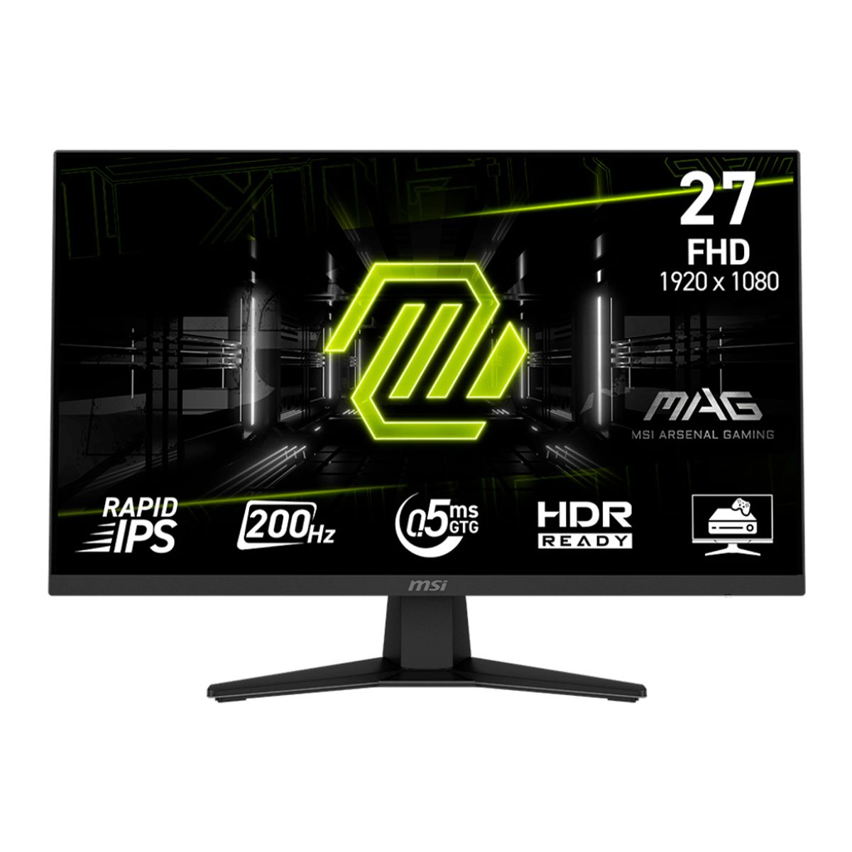 MSI - Monitor Gamer MSI MAG272F 27´´ 200Hz Rapid IPS 05Ms