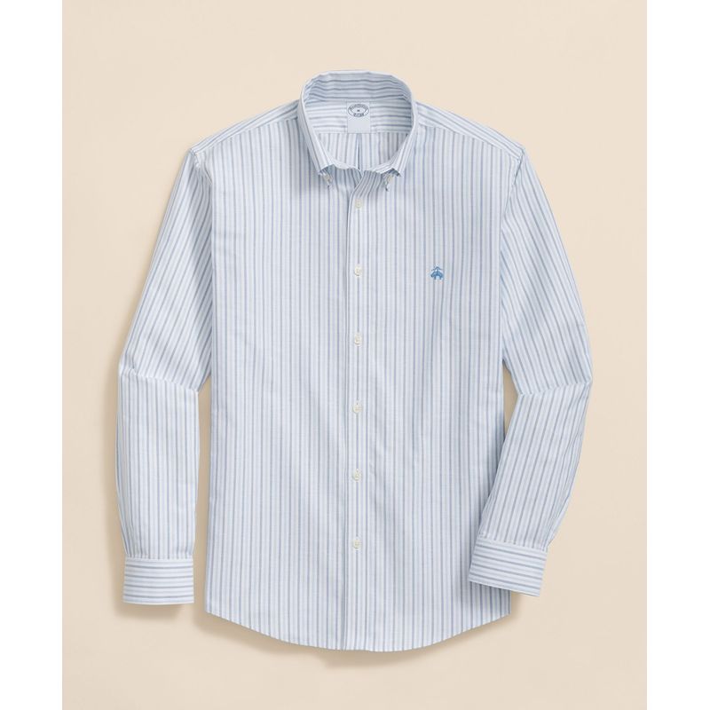 BROOKS BROTHERS - Camisa Hombre Spt Str Ni Ox Alt Stripe Azul Brooks Brothers