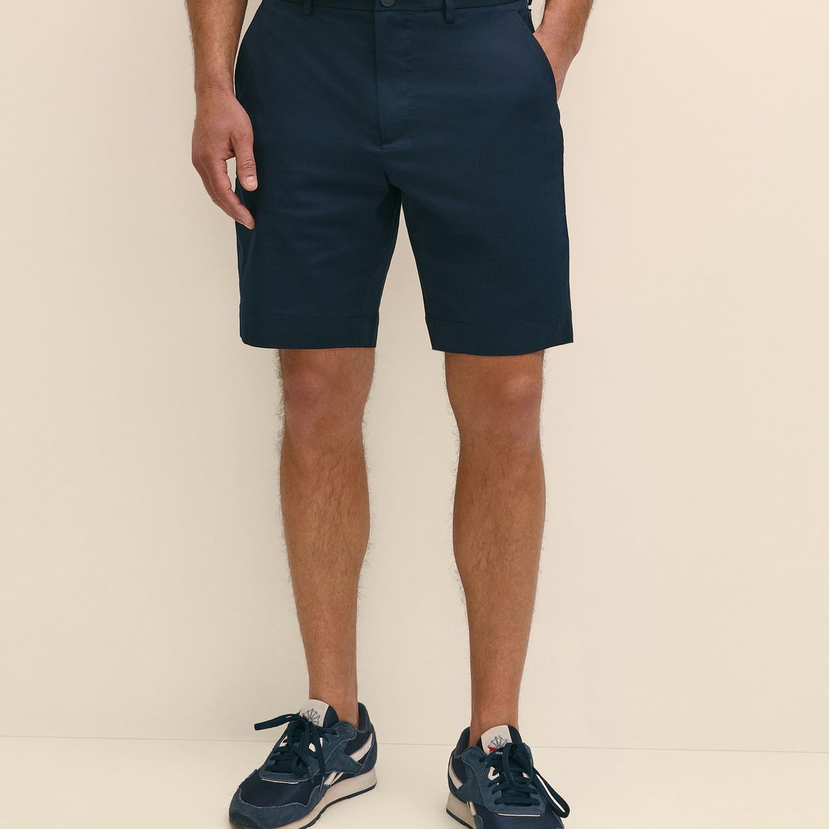 BROOKS BROTHERS - Short Hombre Cbt Perf Short Azul Brooks Brothers