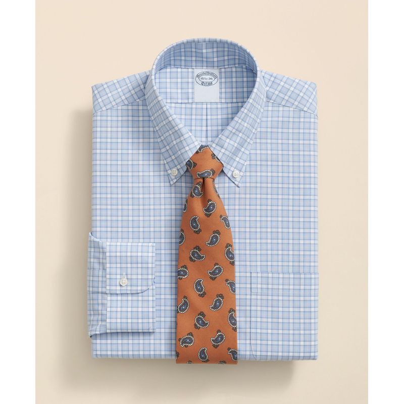 BROOKS BROTHERS - Camisa Hombre Sbc Pbd Chk- March Azul Brooks Brothers