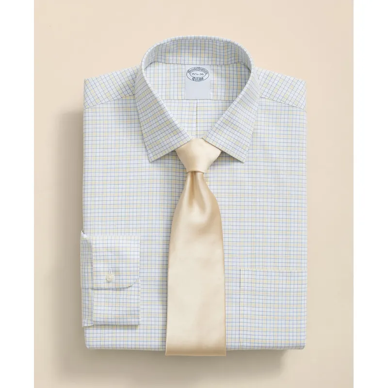 BROOKS BROTHERS - Camisa Hombre Sbc Chk- March Amarillo Brooks Brothers
