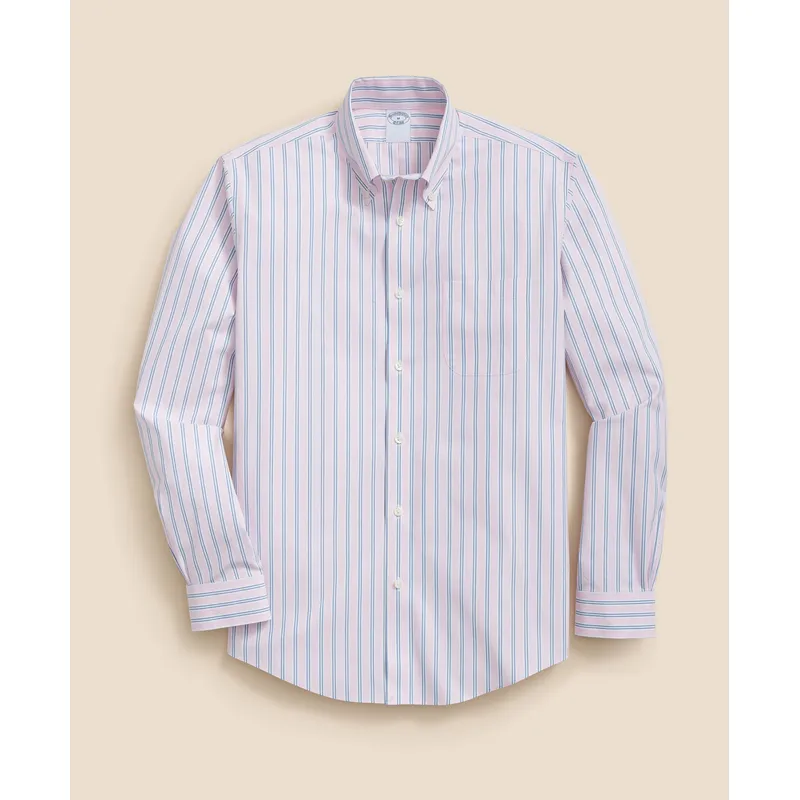 BROOKS BROTHERS - Camisa Hombre Spt Ni Broadcloth Novelty Rojo Brooks Brothers