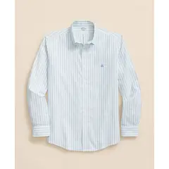 BROOKS BROTHERS - Camisa Hombre Spt Str Ni Ox Alt Stripe Verde