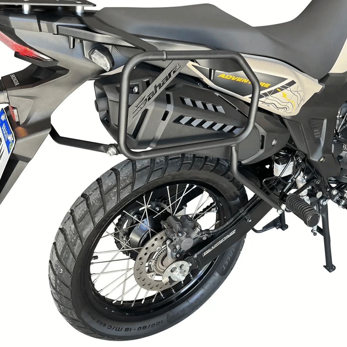 GENERICO - Soporte de alforjas para HONDA XRE300 SAHARA