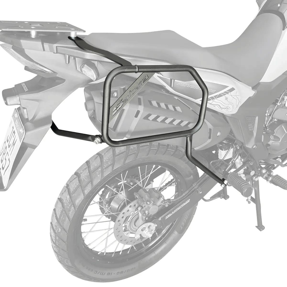 GENERICO - Soporte de alforjas para HONDA XRE300 SAHARA