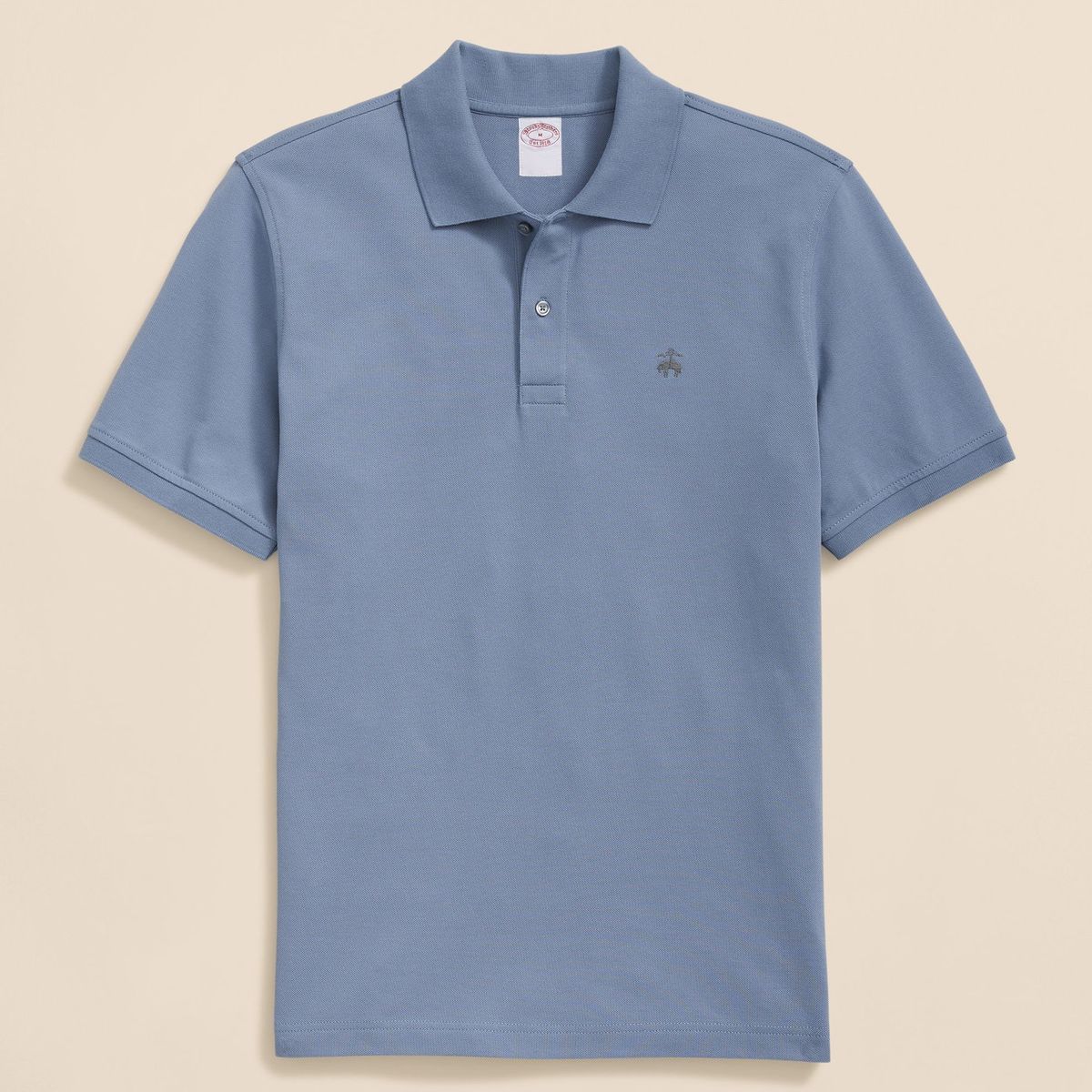 BROOKS BROTHERS - Polera Hombre Stretch Pique Gf Polo Slim Fit Azul Brooks Brothers
