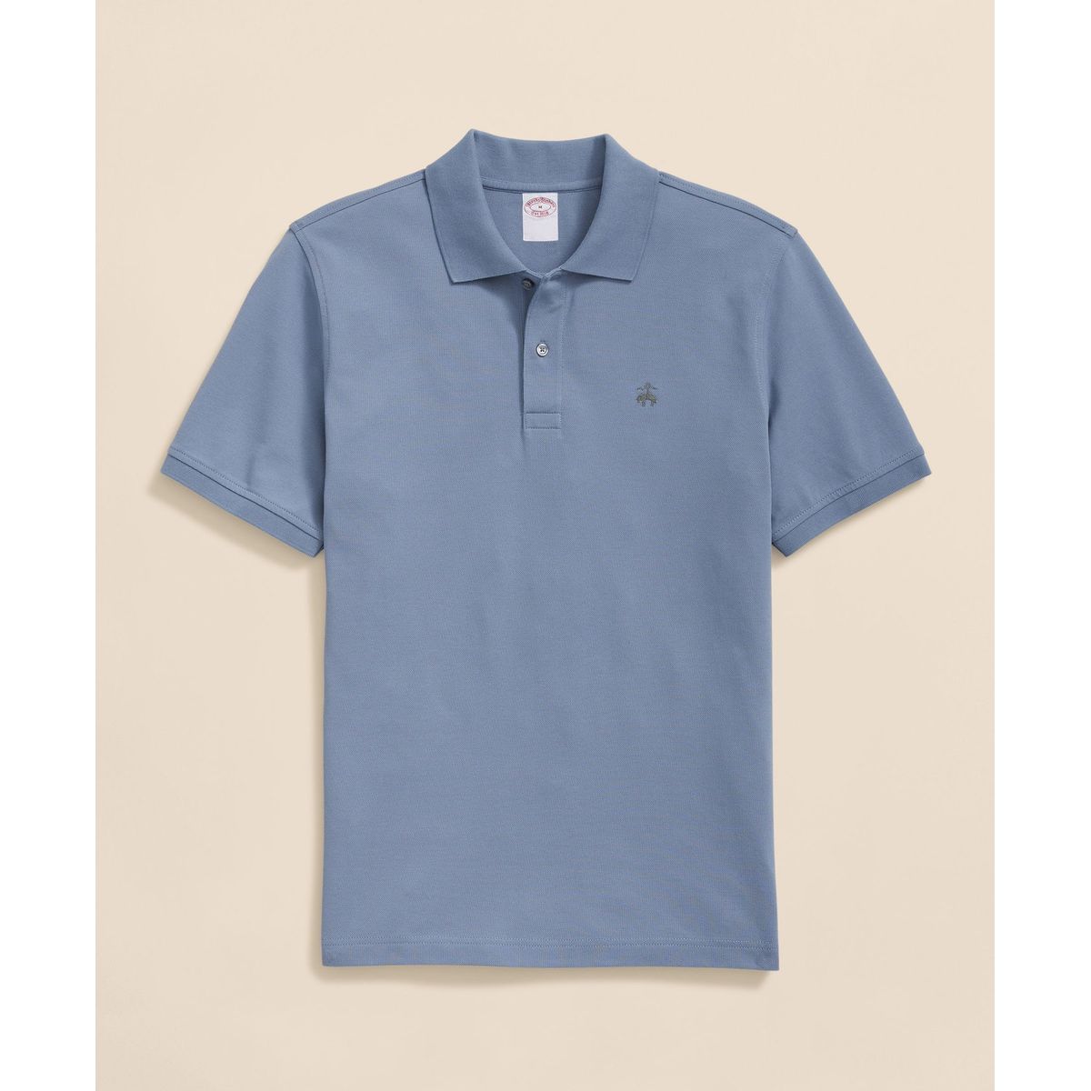 BROOKS BROTHERS - Polera Hombre Stretch Pique Gf Polo Slim Fit Azul Brooks Brothers