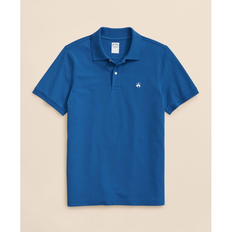 BROOKS BROTHERS - Polera Hombre Stretch Pique Gf Polo Sf Azul Brooks Brothers