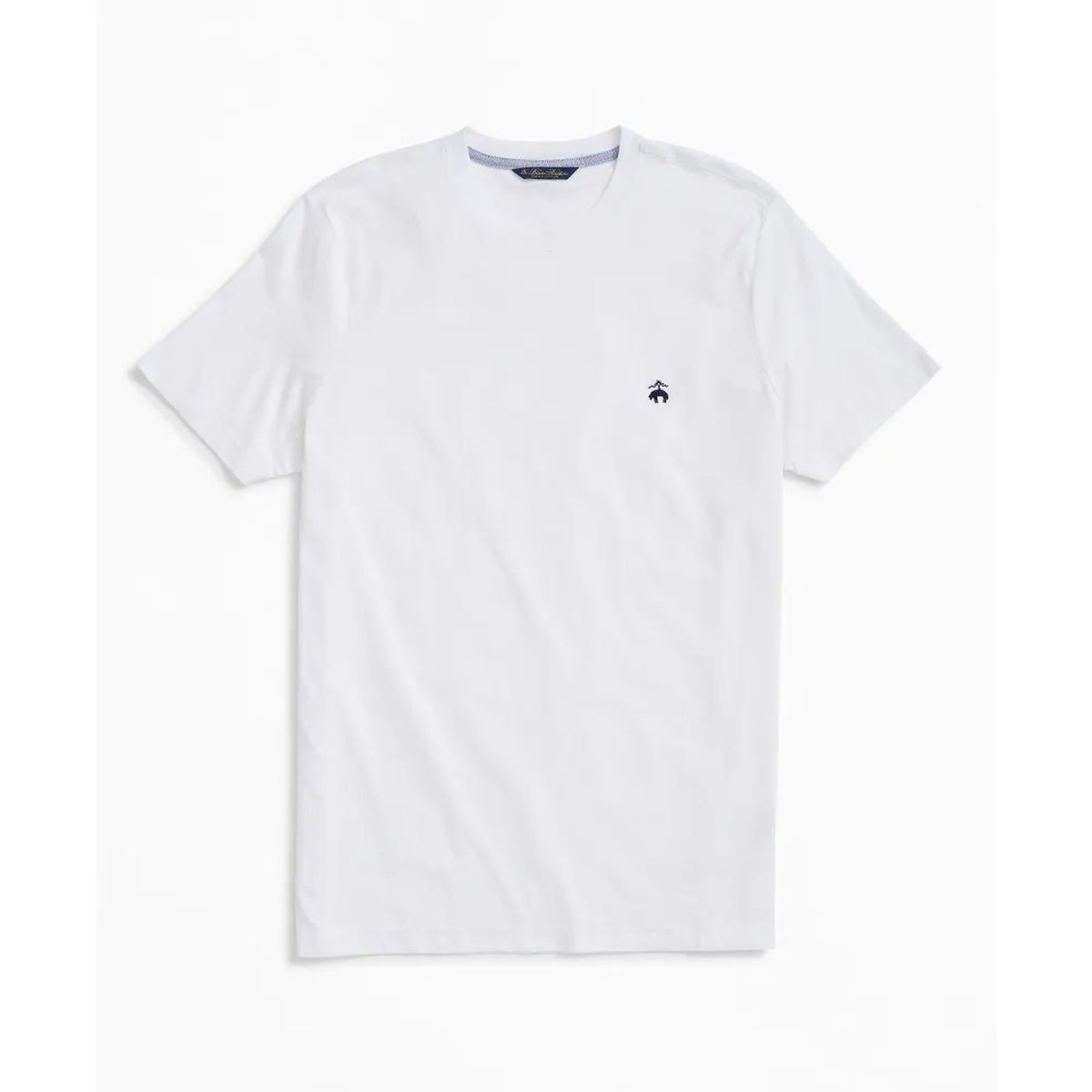 BROOKS BROTHERS - Polera Hombre Ctn Logo Gf Tee Blanco Brooks Brothers
