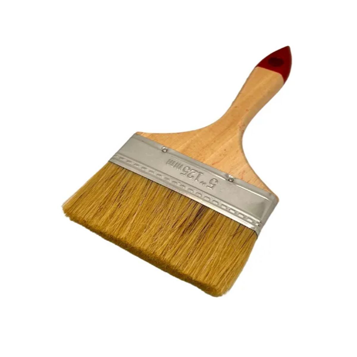 GENERICO - Brocha Para Pintar Mango De Madera 5 Pulgadas 125mm
