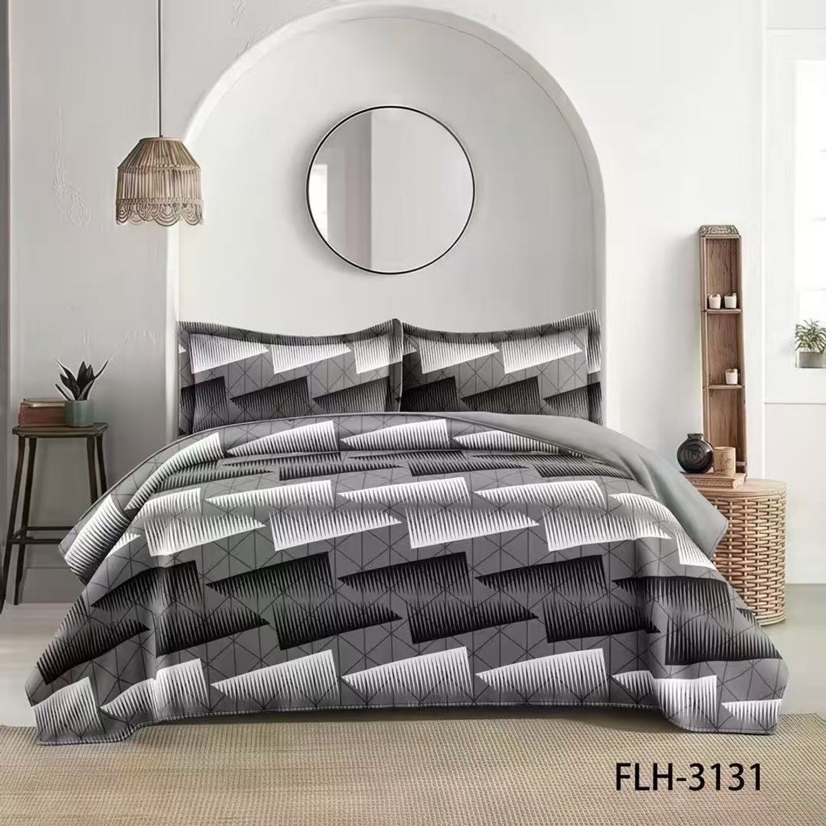 GENERICO - cubrecamas quilt verano diseño 2p