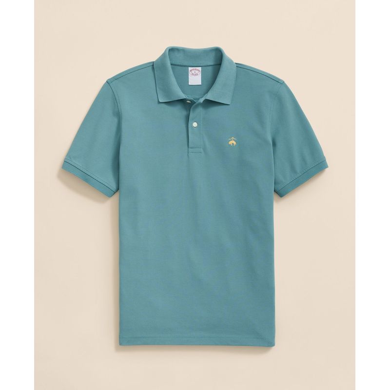 BROOKS BROTHERS - Polera Hombre Stretch Pique Gf Polo Sf Azul Brooks Brothers