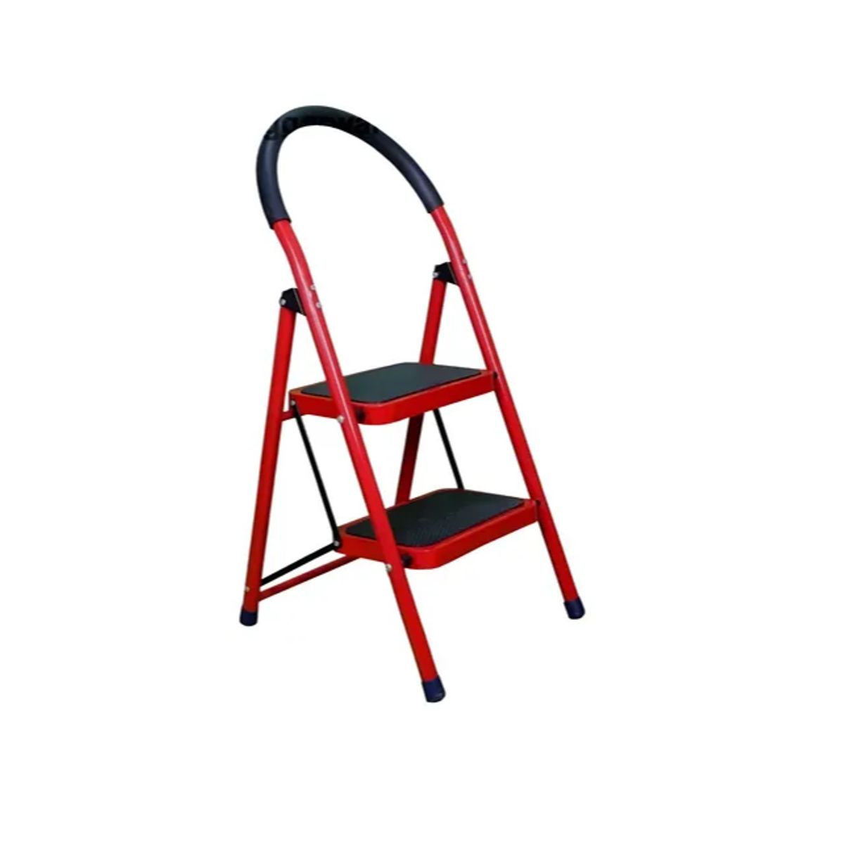 GENERICO - Escalera Metálica Plegable Antideslizante 2 Niveles