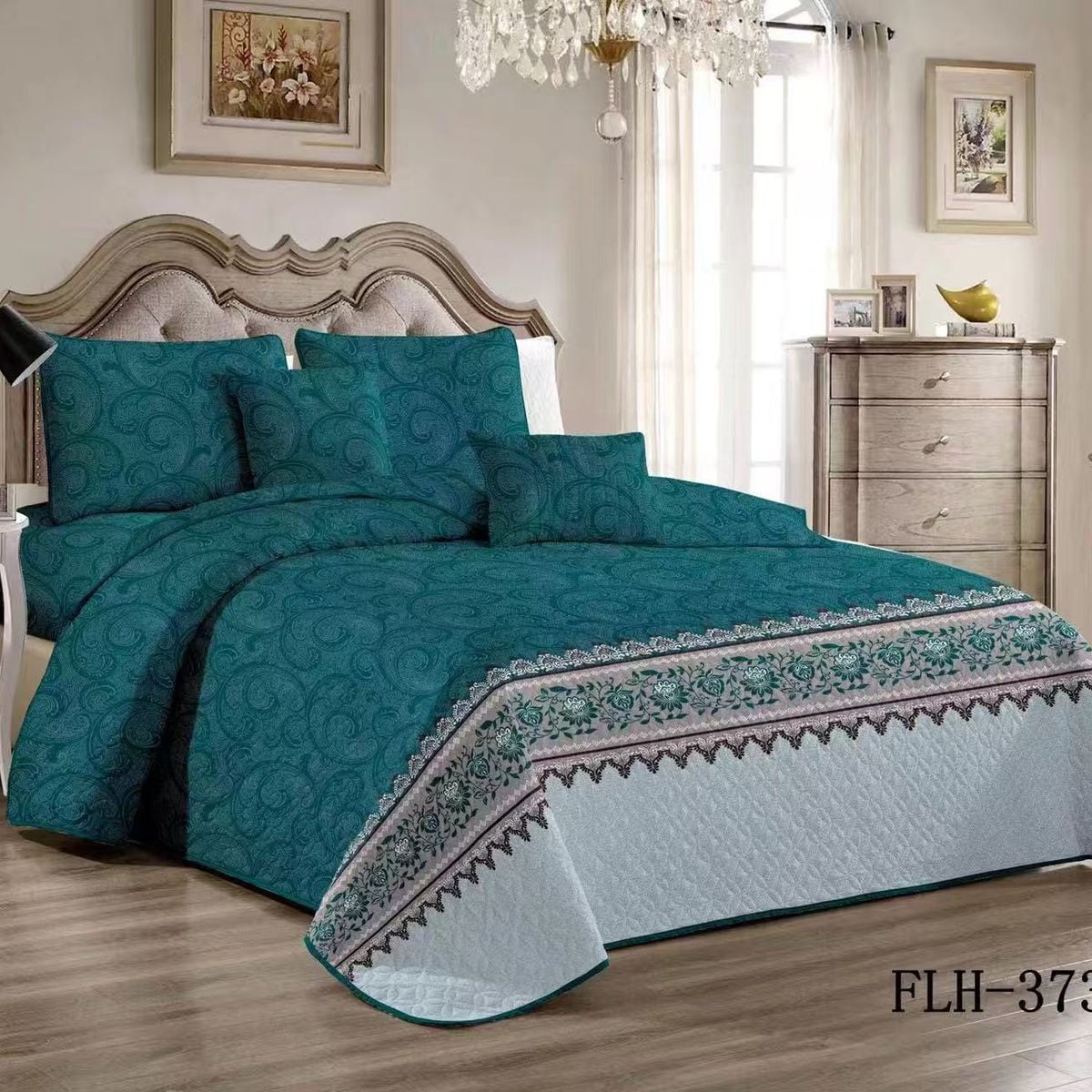 GENERICO - cubrecamas quilt verano diseño 2p