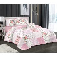 Cubrecamas quilt verano diseño 2p