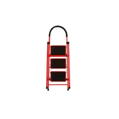GENERICO - Escalera Metálica Plegable Antideslizante 3 Niveles