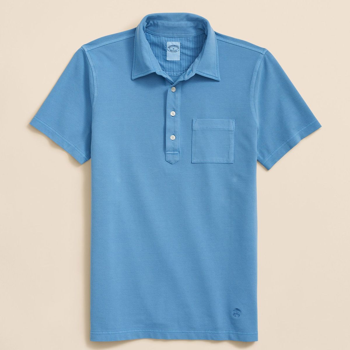 BROOKS BROTHERS - Polera Hombre Garment Dyed Pique Polo Morado Brooks Brothers