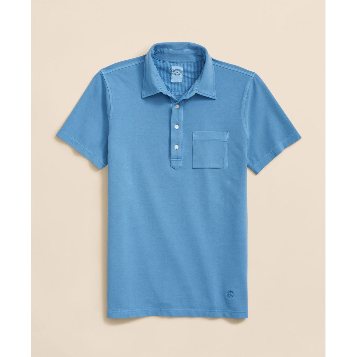 BROOKS BROTHERS - Polera Hombre Garment Dyed Pique Polo Morado Brooks Brothers