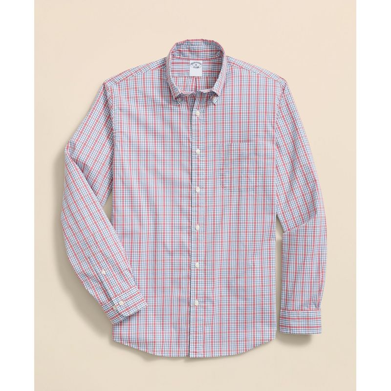 BROOKS BROTHERS - Camisa Hombre Spt Perf Rojo Brooks Brothers
