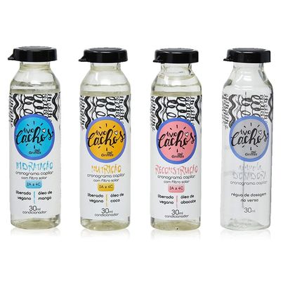 Imagen 2 del producto KIT CRONOGRAMA CAPILAR AMO CACHOS 3X30ML