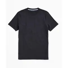 BROOKS BROTHERS - Polera Hombre Ctn Logo Gf Tee Caviar Negro