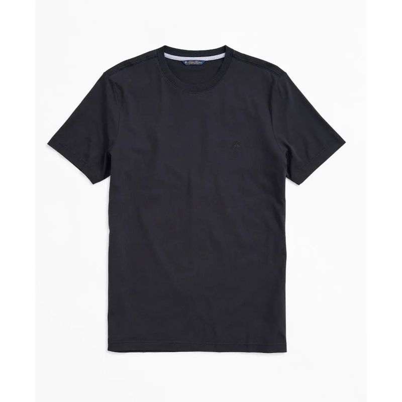 BROOKS BROTHERS - Polera Hombre Ctn Logo Gf Tee Caviar Negro Brooks Brothers